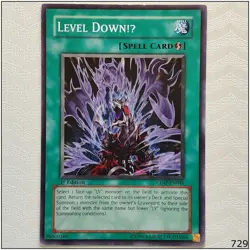 Level Down!U - CDIP-EN046 - Common 1st Edition Yugioh - Image 1