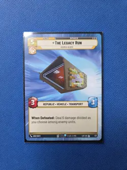 Star Wars Unlimited: Legacy Run - Legendary - Hyperspace - LOF - Image 1