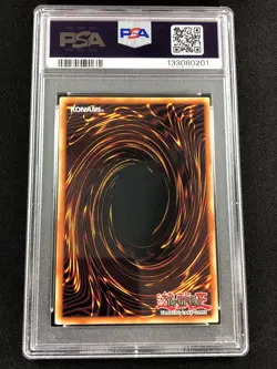 Yugioh 2007 Red Eyes Black Metal Dragon PP01-EN015 PSA 9 Secret Rare - Image 2