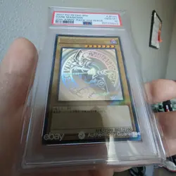 Yu-Gi-Oh! Dark Magician 20th Ann. 2nd Wave Japanese Ghost Rare 20AP-JP101 PSA 10 - Image 2