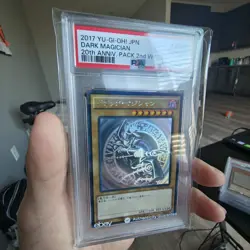 Yu-Gi-Oh! Dark Magician 20th Ann. 2nd Wave Japanese Ghost Rare 20AP-JP101 PSA 10 - Image 4