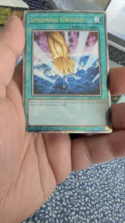 Yugioh! Smashing Ground Quarter Century Secret Rare RA03-EN135 - Image 3