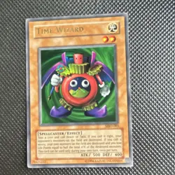 Yu-Gi-Oh! Time Wizard Metal Raiders Ultra Rare Spellcaster MRD-065 Konami Unlim - Image 1