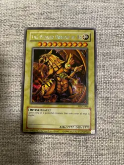 The Winged Dragon of Ra - DOD-001 - Secret Rare - LP - Image 2
