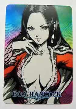 CARTE SEXY GIRL MANGA MINT HOLO PRISM Waifu Boa Hancock - One Piece - Image 1
