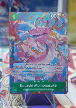 Kouzuki Momonosuke One Piece TCG OP10-028 Best Selection Vol. 4 English Alt - Image 1