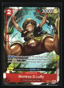 Monkey.D.Luffy (Alternate Art) Wings of the Captain #OP06-013 tcg One_piece - Image 1