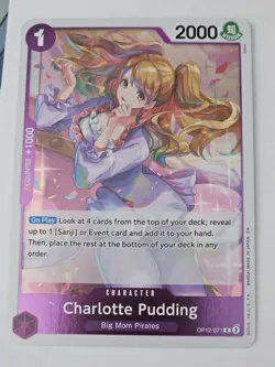 One Piece - Charlotte Pudding R FOIL - Legacy of the Master OP12 - Image 1