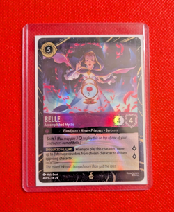 Disney Lorcana - BELLE Accomplished Mystic #41/P3 Quest Promo Holo Foil Card - Image 3