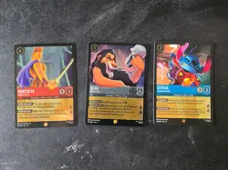 23 Disney Lorcana Legendary Foil Trading Card Game Lot Winterspell Fabled TCG - Image 2