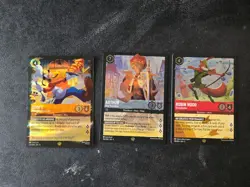 23 Disney Lorcana Legendary Foil Trading Card Game Lot Winterspell Fabled TCG - Image 3