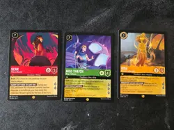 23 Disney Lorcana Legendary Foil Trading Card Game Lot Winterspell Fabled TCG - Image 4