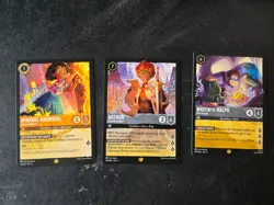 23 Disney Lorcana Legendary Foil Trading Card Game Lot Winterspell Fabled TCG - Image 5