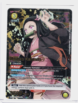 Union Arena Nezuko Kamado Demon Slayer SR** Signature UE05BT/KMY-1-011 English - Image 1