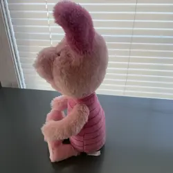 Disney Store Piglet Winnie The Pooh Floppy Pink Plush 12” Stuffed Animal - Image 3