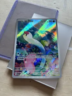 Wiglett 206/198 Pokemon Scarlet Violet Base Illustration Rare / UK Seller - Image 2