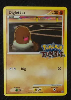 2009 Pokemon Pokemon Rumble Diglett 11/16 - Image 1