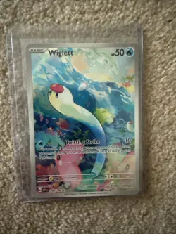 Wiglett 206/198 Pokemon Scarlet Violet Base Illustration Rare / UK Seller - Image 1