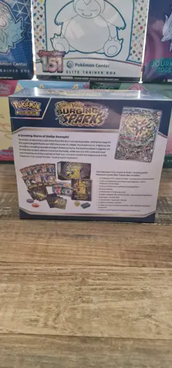 Pokemon TCG - Surging Sparks Pokemon Center - Elite Trainer Box - Sealed ETB - Image 3