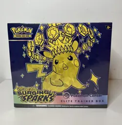 Pokemon TCG - Surging Sparks Pokemon Center Elite Trainer Box - Sealed ETB - Image 1