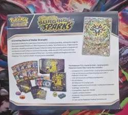 Pokemon TCG - Surging Sparks Pokemon Center - Elite Trainer Box - Sealed ETB - Image 2
