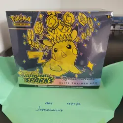 Pokemon TCG: Surging Sparks Pokemon Center Elite Trainer Box ETB - Sealed - Image 1