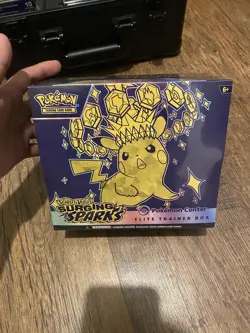 Pokemon TCG - Surging Sparks Pokemon Center - Elite Trainer Box - Sealed ETB - Image 1