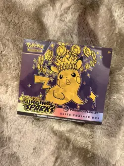 Pokemon TCG - Surging Sparks Pokemon Center - Elite Trainer Box - Sealed ETB - Image 1