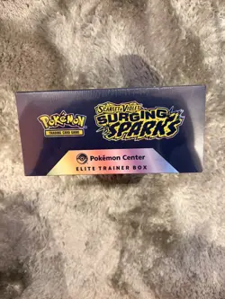 Pokemon TCG - Surging Sparks Pokemon Center - Elite Trainer Box - Sealed ETB - Image 2