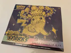 Pokemon TCG - Surging Sparks Pokemon Center - Elite Trainer Box - Sealed ETB - Image 1