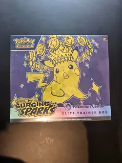 Pokemon TCG Surging Sparks Pokemon Center Elite Trainer Box ETB - Sealed - Image 1