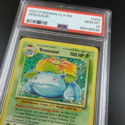 PSA 10 Venusaur 003/034 Classic Collection English Holo Graded Pokemon Card - Image 2