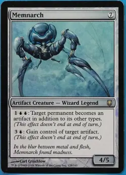 Memnarch Darksteel Rare LP Magic The Gathering Card - Image 1