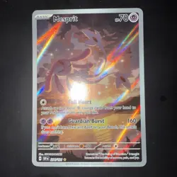Pokemon TCG Mesprit 204/191SV08: Surging Sparks Illustration Rare Holo Card - Image 1