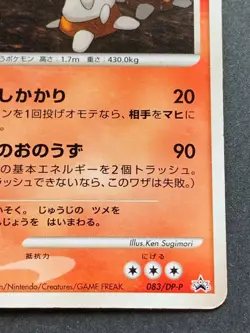 Pokemon card Heatran 083/DP-P PROMO 2008 Nintendo Japanese Pocket Monster RARE - Image 5