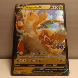 Dragonite V Pokemon Sword & Shield ⚫⭐ Promo SWSH235 Promo Holofoil Near Mint - Image 1