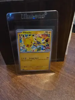 Pokemon TCG - Pikachu SVP 225 Black Star Promo World Championships 2025 - Image 1