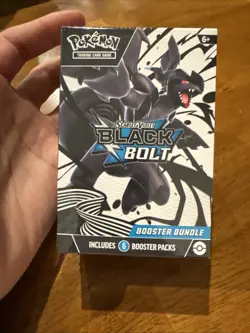 Pokemon TCG: Scarlet & Violet Black Bolt Sealed Booster Bundle Factory Sealed - Image 1