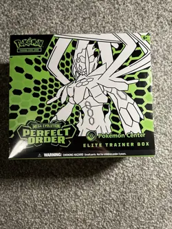Pokemon TCG Perfect Order Pokemon Center ETB (Brand New & Sealed) DENTED - Image 1