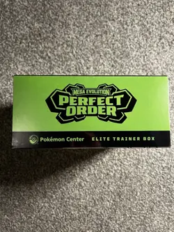Pokemon TCG Perfect Order Pokemon Center ETB (Brand New & Sealed) DENTED - Image 5