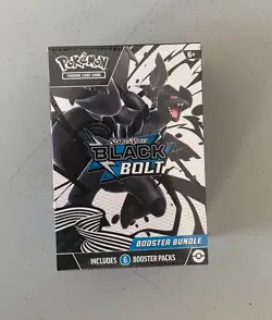 New Sealed Pokemon TCG Scarlet & Violet Black Bolt Booster Bundle Box 6 packs - Image 1
