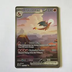 🔥 Pokemon TCG Charizard EX 199/165 S&V 151 Special Illustration NM/M+ 🔥 - Image 1