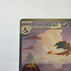 🔥 Pokemon TCG Charizard EX 199/165 S&V 151 Special Illustration NM/M+ 🔥 - Image 2
