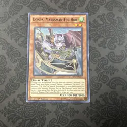 Donpa, Marksman Fur Hire MP19-EN244 Common 1st Edition Card Yugioh - Image 1