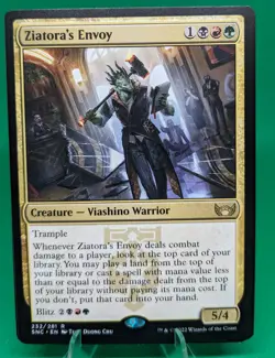 MTG Ziatora's Envoy Streets of New Capenna 232/281 Regular Rare - Image 1