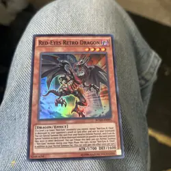Red-Eyes Retro Dragon BOSH-EN095 Breakers of Shadow 1st Edition - Image 1
