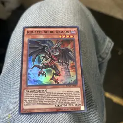 Red-Eyes Retro Dragon BOSH-EN095 Breakers of Shadow 1st Edition - Image 2