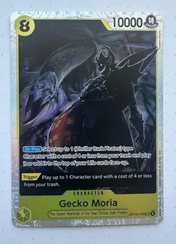 Gecko Moria OP14-104 SR One Piece TCG The Seven Warlords Bandai - Image 1