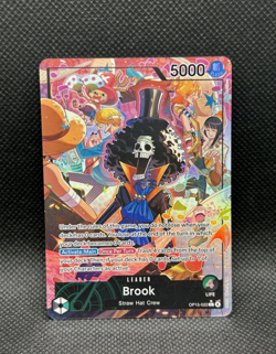 OP15-022 Brook Alt Art Leader Adventure on Kami’s Island One Piece TCG English - Image 1
