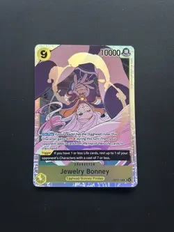 One Piece TCG Jewelry Bonney OP13-108 SR English Foil Super Rare - Image 1